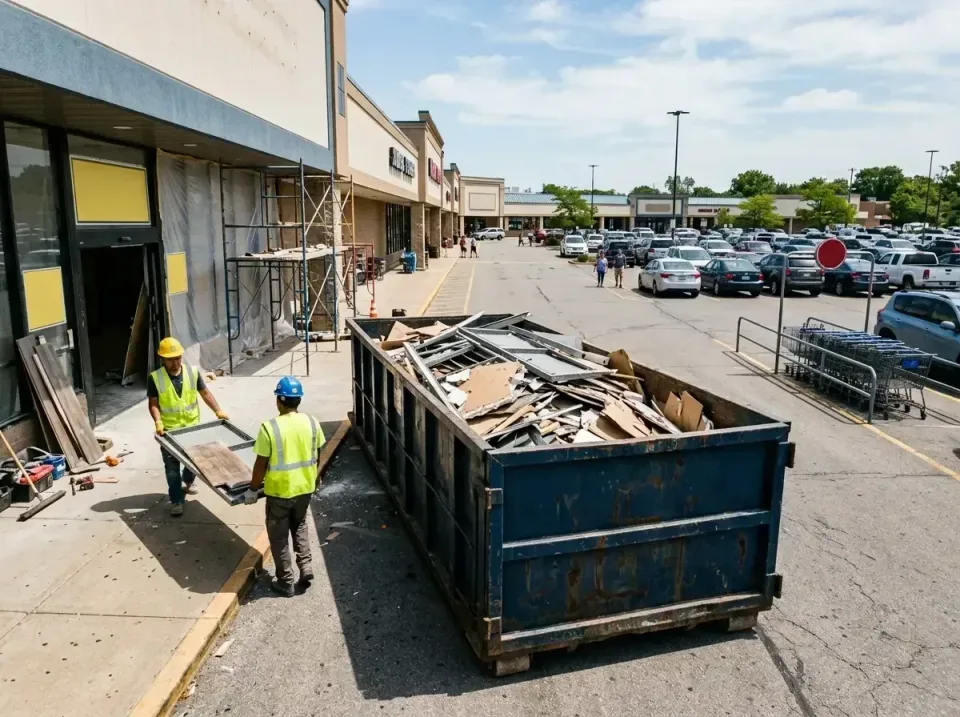 retail-store-renovation-debris-003 — frequently asked questions, Roll-off Dumpster Rentals in Pelican Bay, FL